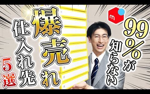 この５つの仕入れ先でメルカリせどり初心者が月30万円稼げたので公開します