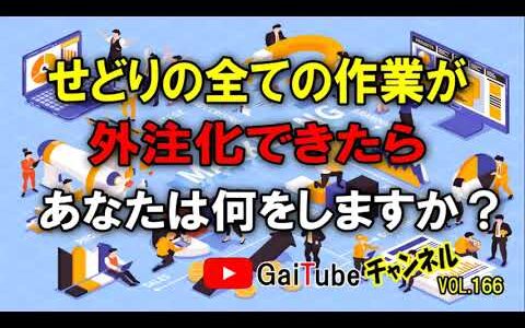 【せどり外注化】せどりの作業・仕入れ・出品・在庫管理・会計管理これらは自分でやるべきでない！せどりの全ての作業が外注化できたら、あなたは何をしますか？【GaiTubeちゃんねるvol.166】