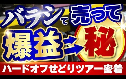 ハードオフせどりツアー体験！バラシ売りで爆益のあれ