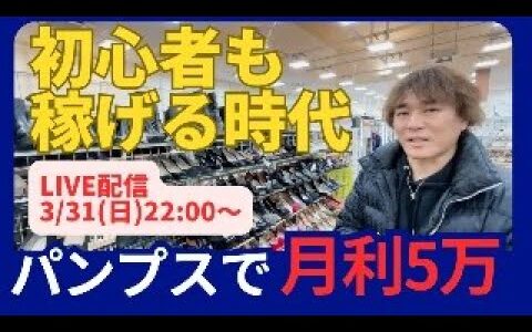 せどり初心者でも月5万円利益を出す 低資金ローリスク販売のパンプス仕入れ