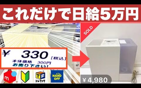 【本当は見せたくない】低資金で稼げるリサイクルショップ商品15選／中古店舗せどり×メルカリ