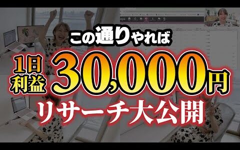 【在宅せどり】超リアルな電脳リサーチ〜販売まで一連の流れを全て大公開