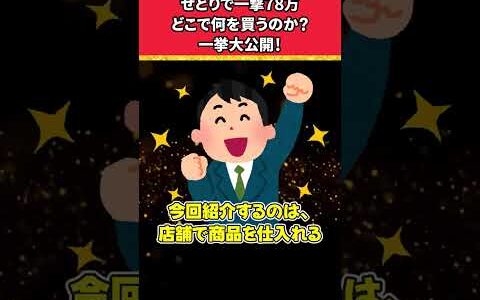 【1日取材】40歳社畜リーマンでもせどりで一撃78万！店舗せどらーのリアルな1日