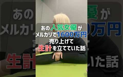 メルカリで1600万売り上げ立ててた話。
