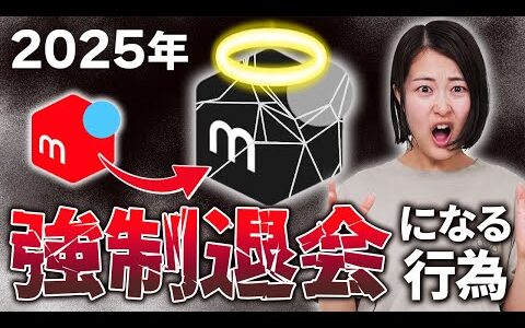 【2025年から稼げなくなるかも】メルカリアカウントが強制退会になる禁止行為5選！知らないうちに垢BANされるせどり初心者さん増えてます！【物販/在宅ワーク/副業】