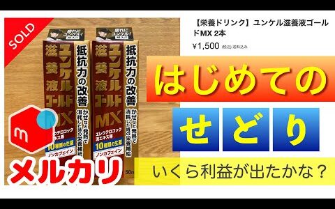 【メルカリ】人生初「せどり」に挑戦！