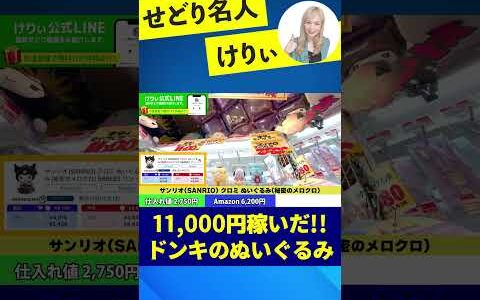 【せどり】一撃11,000円！ドンキぬいぐるみ仕入れ　