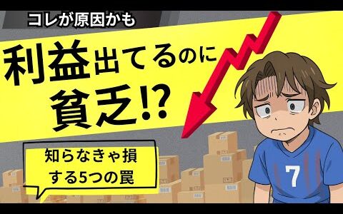 【危険】せどりでお金が増えない理由⚠️利益は出ているはずなのに・・
