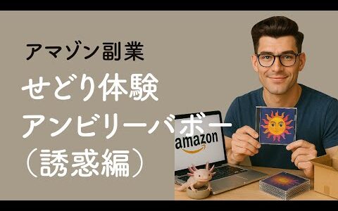 アマゾン副業「せどり体験アンビリーバボー（誘惑編）」