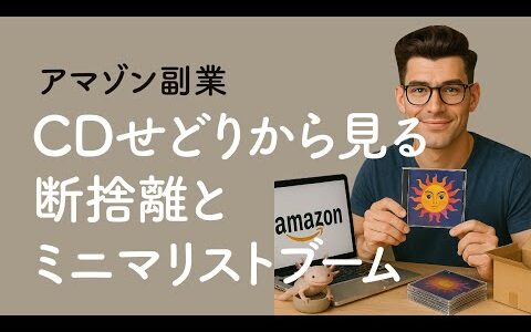 アマゾン副業「CDせどりから見る断捨離とミニマリストブーム」