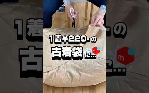 【メルカリ物販 仕入れ】格安古着袋の中身はなんと…
