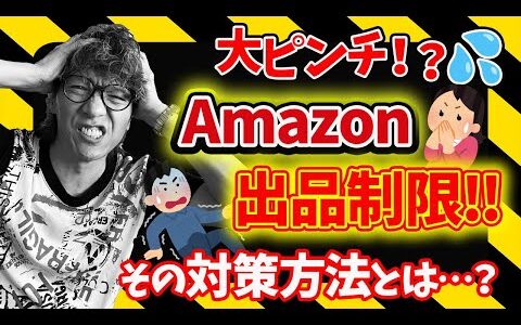 せどりでAmazonの出品制限がかかったり解除されたりする問題について