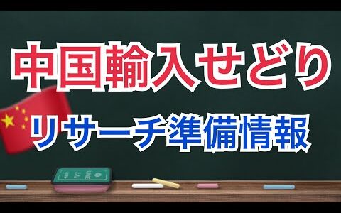 中国輸入せどり稼ぐためのリサーチ方法 初心者が気をつけるポイントを解説