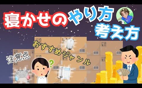 【超有益】寝かせ商品のやり方・考え方　〜爆益を目指せ〜