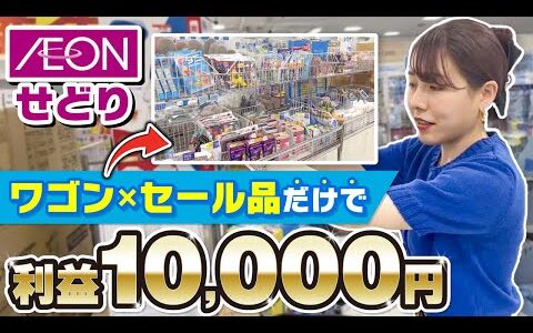 【せどり初心者必見】ワゴンの商品だけで一撃10000円！イオン仕入れの攻略法大公開！